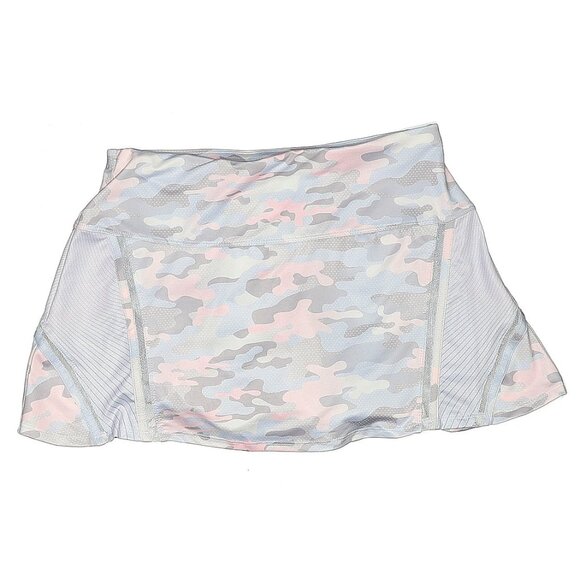 Lucky In Love Tennis Skirt undercover pastel camo glace blue/pink Sz Small NEW - Picture 3 of 8
